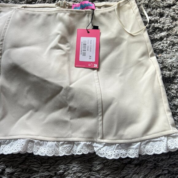 NWT Edikted mini skirt size xs - Picture 3 of 7